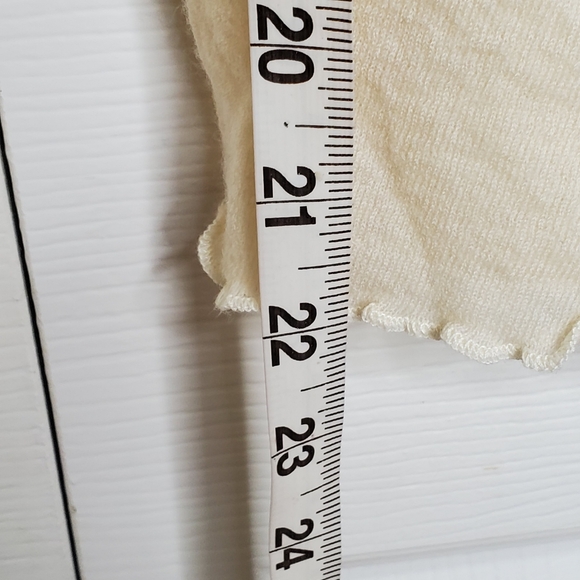 Moth anthropologie wool cashmere mohair cream medium sweater - Picture 9 of 9